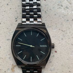 Nixon Stainless Steal Time Teller